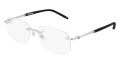 Mont Blanc MB0071O Silver - Size 56 (002) Eyeglasses - Color Image